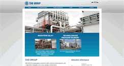 Desktop Screenshot of ckd.cz